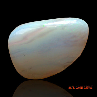 5.00 Cts Natural Australian Fire Opal Fancy Cabochon Loose Gemstone For Jewelry 17x12x4 mm AC-537