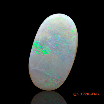 6.00 Cts Natural Australian Fire Opal Loose Gemstone Oval Cabochon 18x10x4 mm AC-538
