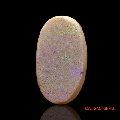 6.00 Cts Natural Australian Fire Opal Loose Gemstone Oval Cabochon 18x10x4 mm AC-538