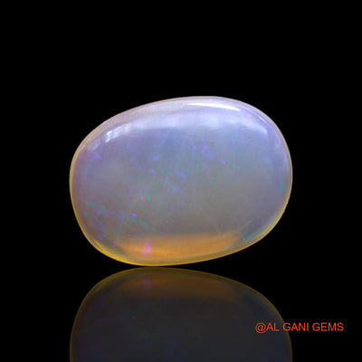 7.00 Cts Natural Australian Fire Opal Loose Gemstone Oval Cabochon 18x13x4 mm AC-53
