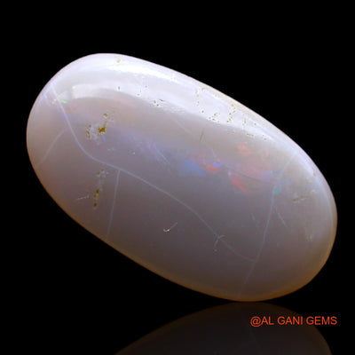 7.00 Cts Natural Australian Fire Opal Loose Gemstone Oval Cabochon 20x11x4 mm AC-541