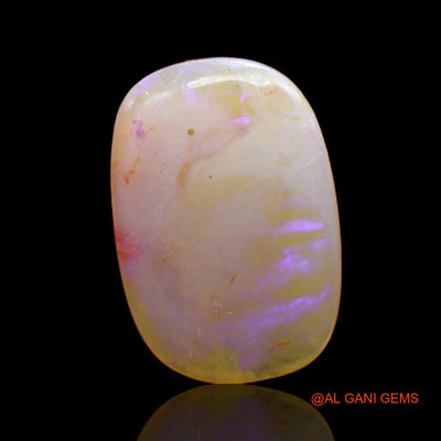 5.00 Cts Natural Australian Fire Opal Oval Cabochon Loose Gemstone For Jewelry 18x12x3 mm AC-542