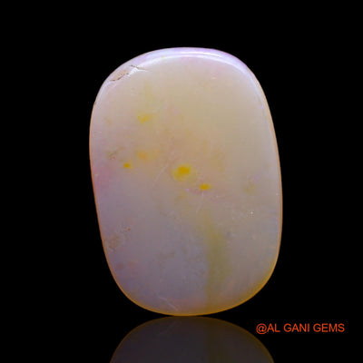 5.00 Cts Natural Australian Fire Opal Oval Cabochon Loose Gemstone For Jewelry 18x12x3 mm AC-542