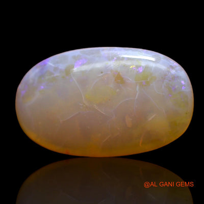 5.00 Cts Natural Australian Fire Opal Loose Gemstone Oval Cabochon 19x11x3 mm AC-544