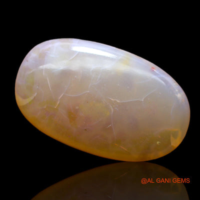 5.00 Cts Natural Australian Fire Opal Loose Gemstone Oval Cabochon 19x11x3 mm AC-544