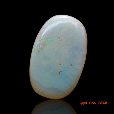 Natural Fire Opal Gemstone 5.00 Cts Loose Oval Cabochon From Australia 18x11x3 mm AC-545