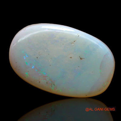 Natural Fire Opal Gemstone 5.00 Cts Loose Oval Cabochon From Australia 18x11x3 mm AC-545