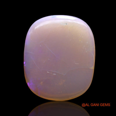 4.00 Cts Unheated Australian Fire Opal Loose Gemstone Oval Cabochon Natural 17x14x2 mm AC-546