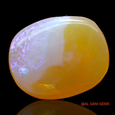 8.00 Cts Natural Australian Fire Opal Loose Gemstone Oval Cabochon 16x13x5 mm AC-548