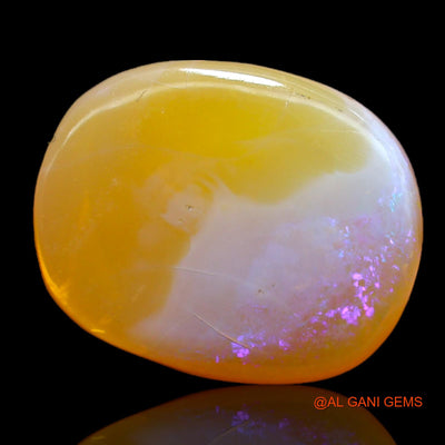 8.00 Cts Natural Australian Fire Opal Loose Gemstone Oval Cabochon 16x13x5 mm AC-548