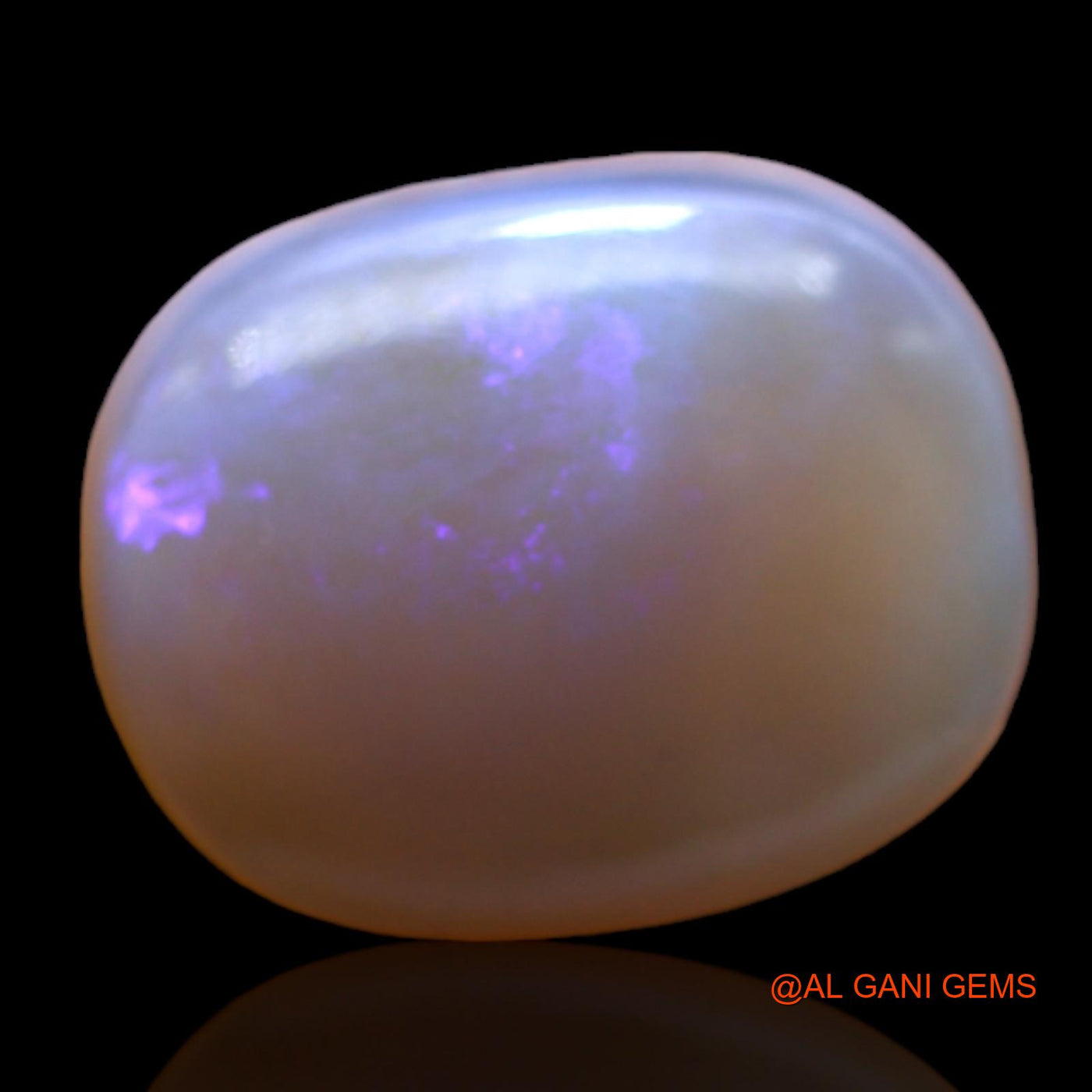 9.00 Cts Natural Australian Fire Opal Loose Gemstone Oval Cabochon 17x13x5 mm AC-54