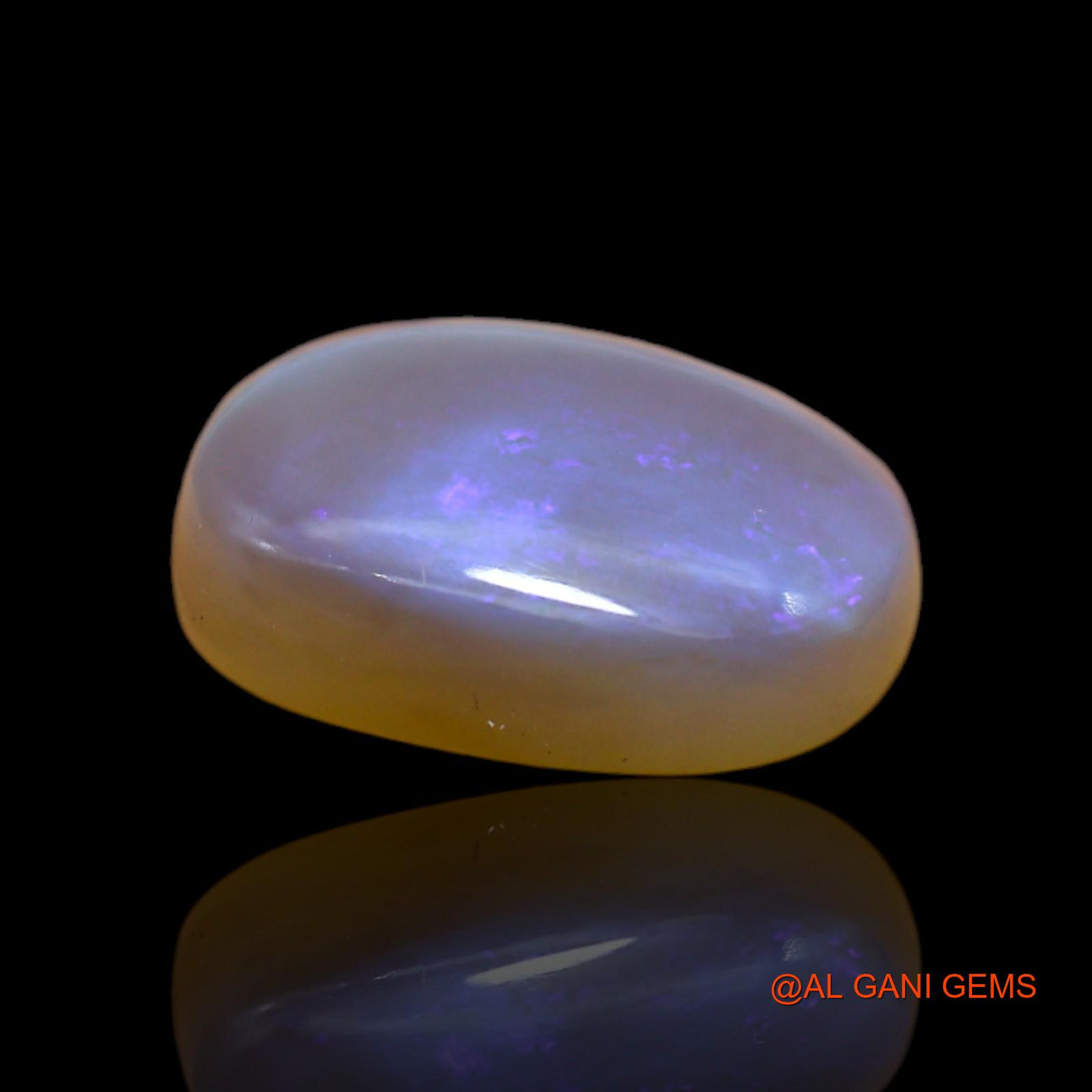 9.00 Cts Natural Australian Fire Opal Loose Gemstone Oval Cabochon 17x13x5 mm AC-54