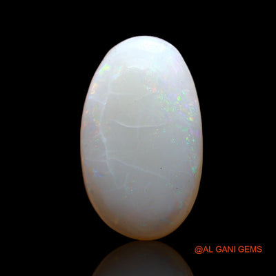 4.00 Cts Natural Australian Fire Opal Loose Gemstone Oval Cabochon 16x11x3 mm AC-553