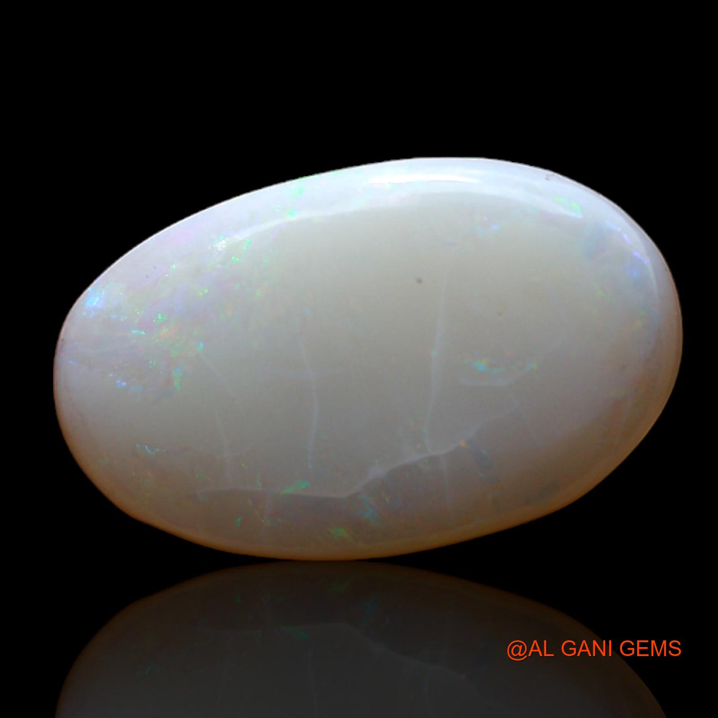 4.00 Cts Natural Australian Fire Opal Loose Gemstone Oval Cabochon 16x11x3 mm AC-553