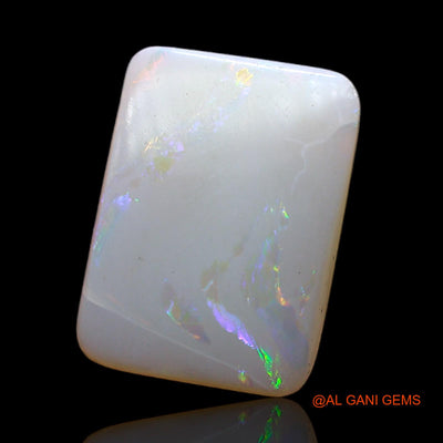 4.00 Cts Natural Australian Fire Opal Loose Gemstone Square Cabochon 15x11x2 mm AC-555