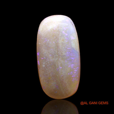 Natural Fire Opal Gemstone 4.00 Cts Loose Oval Cabochon From Australia 17x9x4 mm AC-561