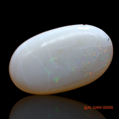 3.00 Cts Natural Australian Fire Opal Loose Gemstone Oval Cabochon 17x10x2 mm AC-564