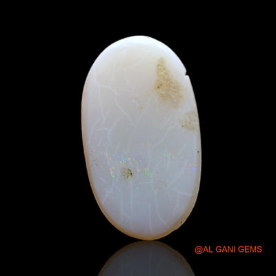 3.00 Cts Natural Australian Fire Opal Loose Gemstone Oval Cabochon 17x10x2 mm AC-564
