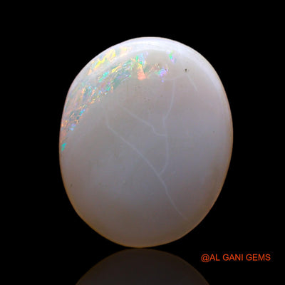 3.00 Cts Natural Australian Fire Opal Loose Gemstone Oval Cabochon 15x12x3 mm AC-568
