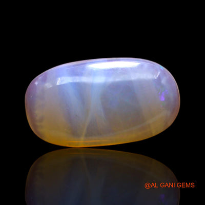 7.00 Cts Unheated Australian Fire Opal Loose Gemstone Oval Cabochon Natural 19x11x5 mm AC-56