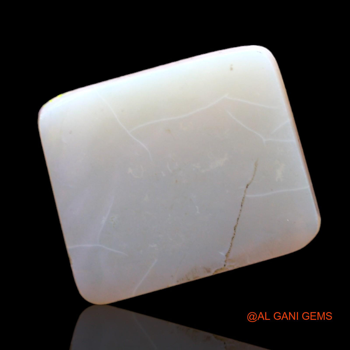 3.00 Cts Natural Australian Fire Opal Loose Gemstone Square Cabochon 13x11x3 mm AC-571