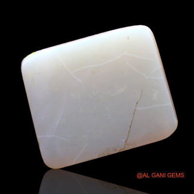 3.00 Cts Natural Australian Fire Opal Loose Gemstone Square Cabochon 13x11x3 mm AC-571