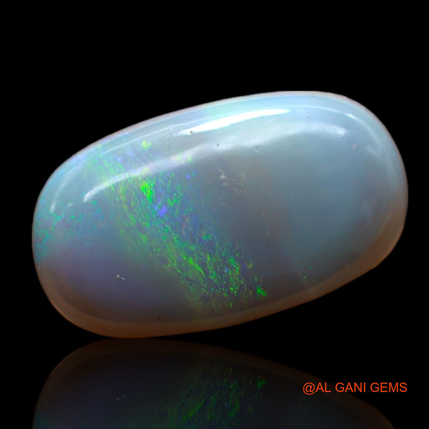 5.00 Cts Unheated Australian Fire Opal Loose Gemstone Oval Cabochon Natural 16x9x4 mm AC-574