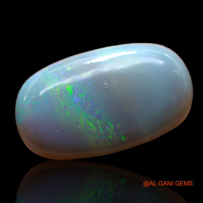 5.00 Cts Unheated Australian Fire Opal Loose Gemstone Oval Cabochon Natural 16x9x4 mm AC-574