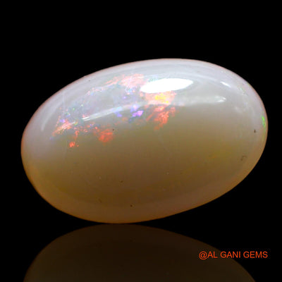5.00 Cts Natural Australian Fire Opal Loose Gemstone Oval Cabochon 16x10x6 mm AC-575