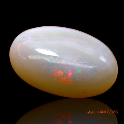 5.00 Cts Natural Australian Fire Opal Loose Gemstone Oval Cabochon 16x10x6 mm AC-575