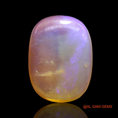 9.00 Cts Natural Australian Fire Opal Loose Gemstone Oval Cabochon 18x13x5 mm AC-57