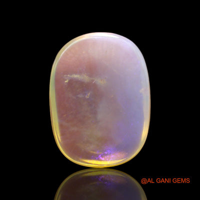 9.00 Cts Natural Australian Fire Opal Loose Gemstone Oval Cabochon 18x13x5 mm AC-57