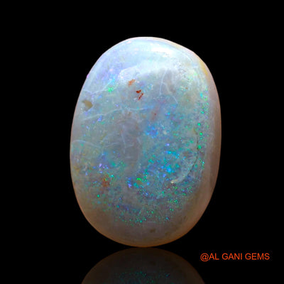 5.00 Cts Natural Australian Fire Opal Oval Cabochon Loose Gemstone For Jewelry 14x10x4 mm AC-580
