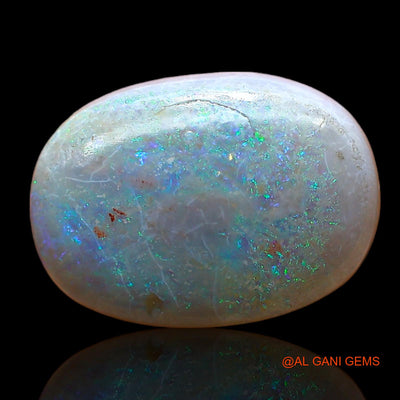 5.00 Cts Natural Australian Fire Opal Oval Cabochon Loose Gemstone For Jewelry 14x10x4 mm AC-580