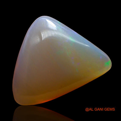 3.00 Cts Unheated Australian Fire Opal Loose Gemstone Trillion Cabochon Natural 14x10x5 mm AC-583