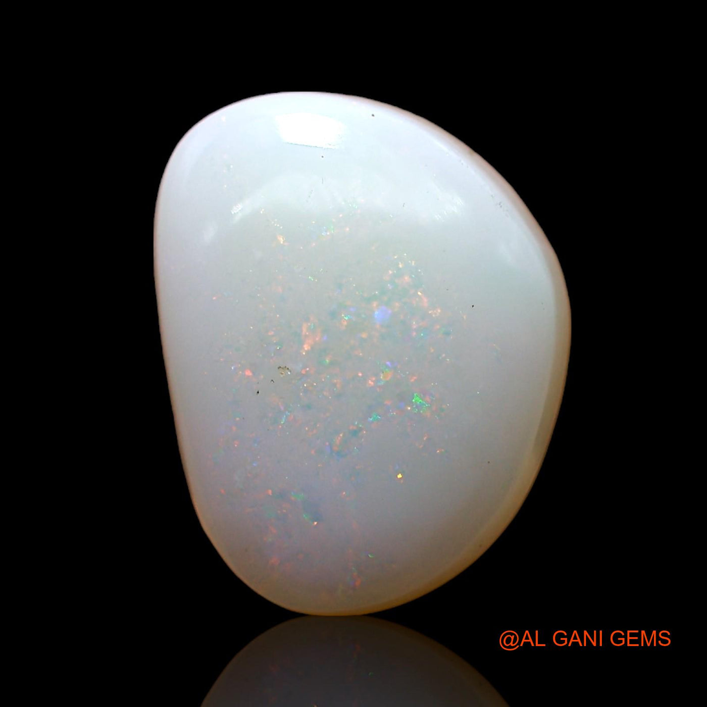 5.00 Cts Natural Australian Fire Opal Loose Gemstone Fancy Cabochon 13x10x6 mm AC-586