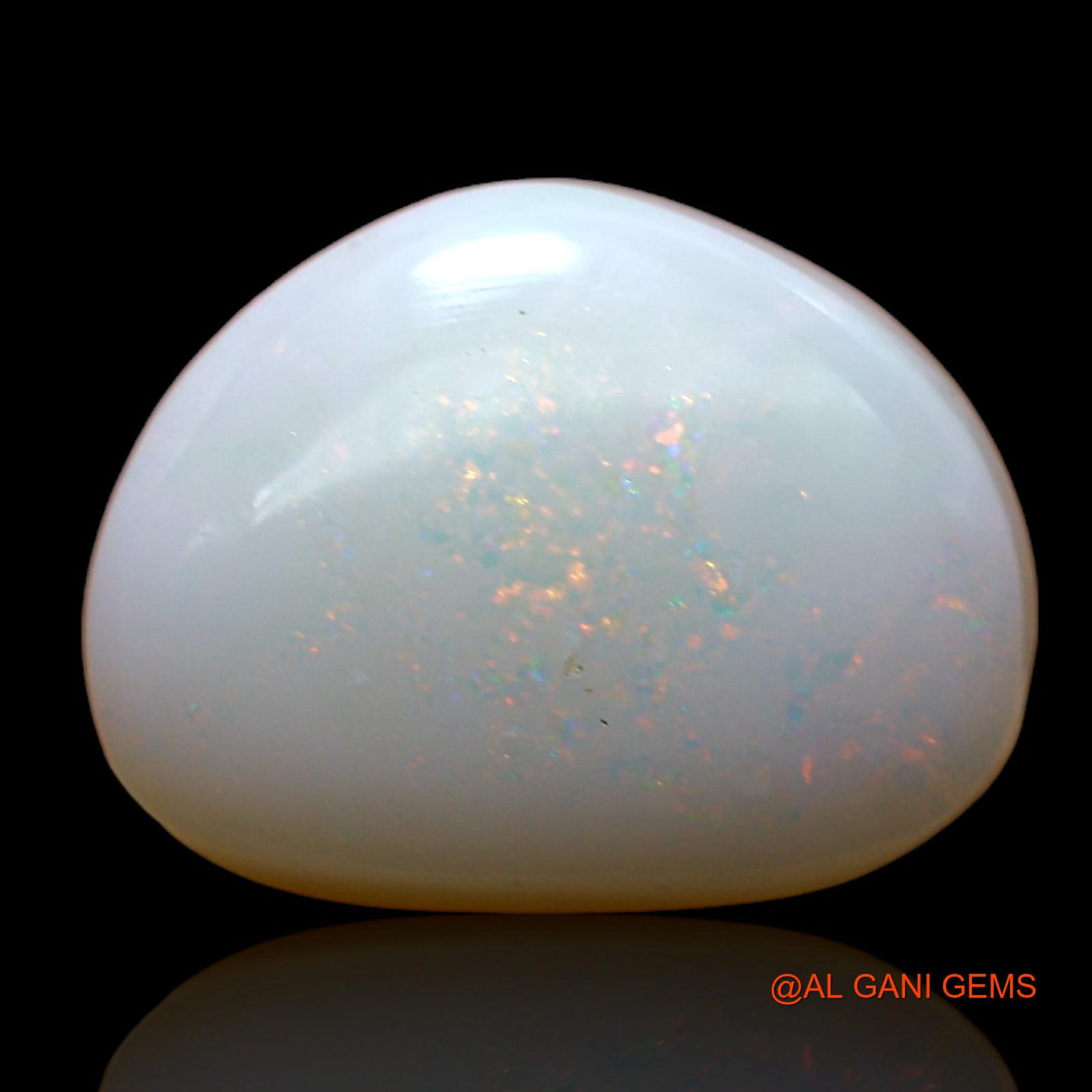 5.00 Cts Natural Australian Fire Opal Loose Gemstone Fancy Cabochon 13x10x6 mm AC-586