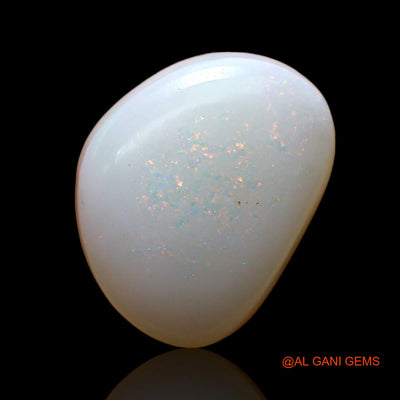 5.00 Cts Natural Australian Fire Opal Loose Gemstone Fancy Cabochon 13x10x6 mm AC-586