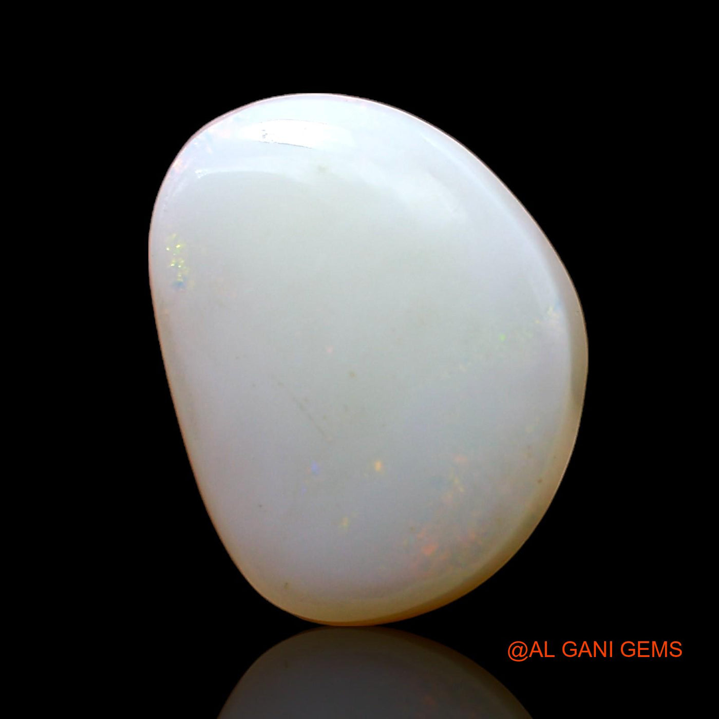 5.00 Cts Natural Australian Fire Opal Loose Gemstone Fancy Cabochon 13x10x6 mm AC-586