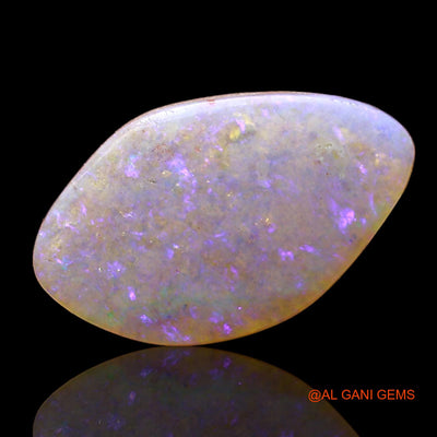 3.00 Cts Natural Australian Fire Opal Loose Gemstone Fancy Cabochon 14x9x4 mm AC-588