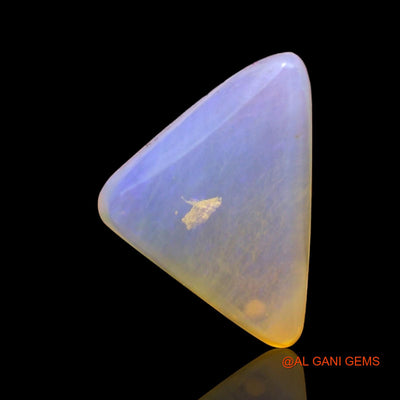 Natural Untreated Fire Opal Loose Gemstone Trillion Cabochon From Australia 4.00 Cts 11x11x5 mm AC-589