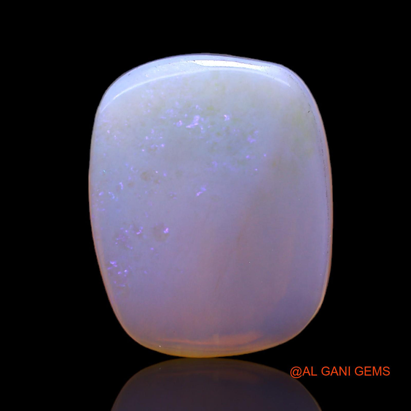 8.00 Cts Natural Australian Fire Opal Loose Gemstone Oval Cabochon 16x13x5 mm AC-58