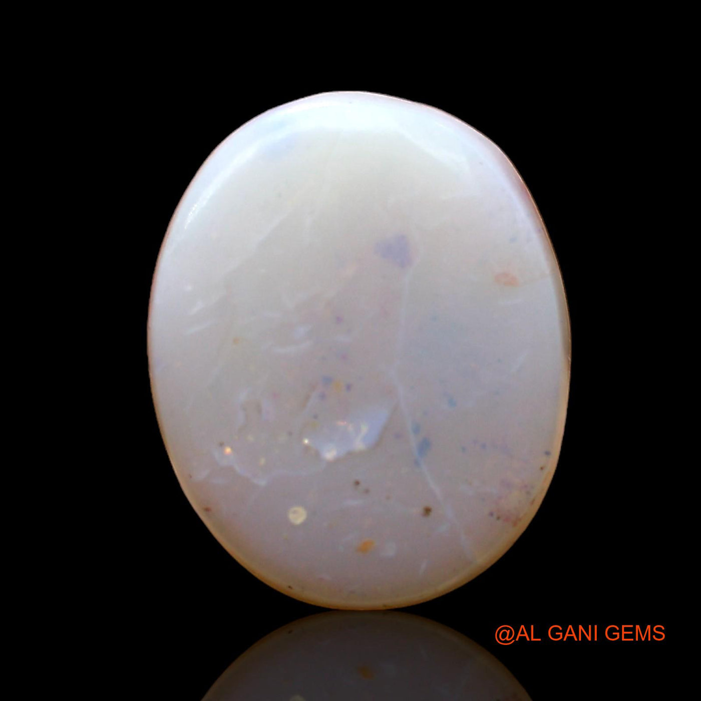 5.00 Cts Natural Australian Fire Opal Loose Gemstone Oval Cabochon 12x10x6 mm AC-590