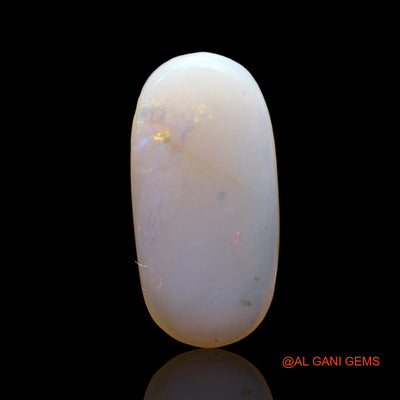 Natural Untreated Fire Opal Loose Gemstone Oval Cabochon From Australia 4.00 Cts 20x9x3 mm AC-591
