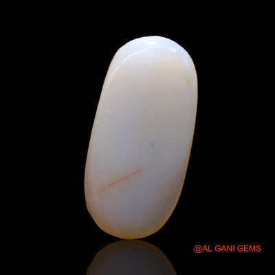 Natural Untreated Fire Opal Loose Gemstone Oval Cabochon From Australia 4.00 Cts 20x9x3 mm AC-591