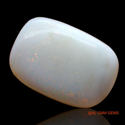 4.00 Cts Natural Australian Fire Opal Loose Gemstone Oval Cabochon 15x10x3 mm AC-593
