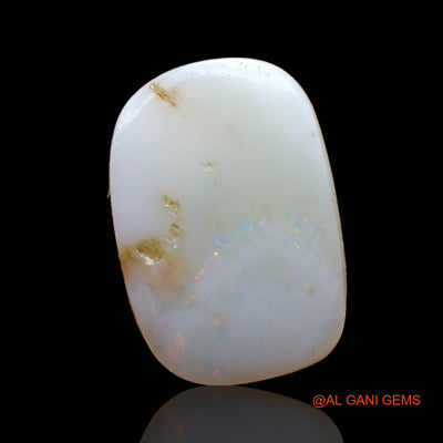 4.00 Cts Natural Australian Fire Opal Loose Gemstone Oval Cabochon 15x10x3 mm AC-593