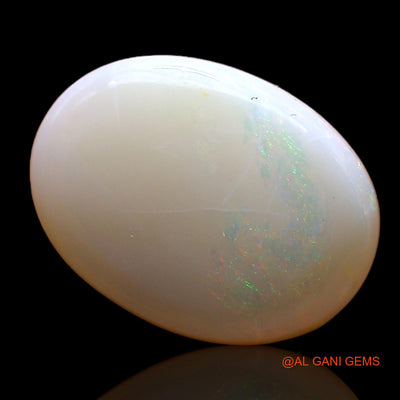 Natural Fire Opal Gemstone 2.00 Cts Loose Oval Cabochon From Australia 14x10x2 mm AC-595