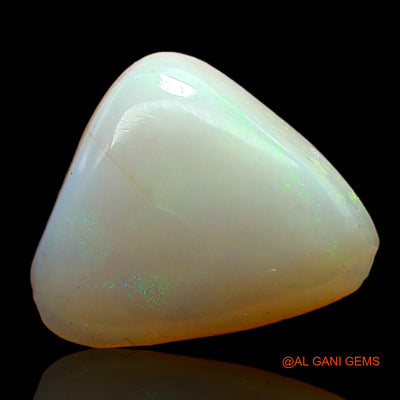 2.00 Cts Natural Australian Fire Opal Loose Gemstone Trillion Cabochon 12x11x3 mm AC-596