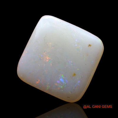 3.00 Cts Natural Australian Fire Opal Loose Gemstone Square Cabochon 11x10x4 mm AC-597